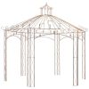 Outdoor Brown Garden Pavilion