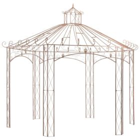 Outdoor Brown Garden Pavilion