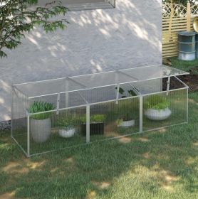 71"L x 21"W x 20.25"H Aluminum Vented Mini Greenhouse