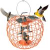Squirrel-Proof Bird Feeder With Cage & 4 Metal Ports