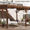 Wooden Garden Outdoor Gazebo