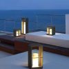 Solar-powered Waterproof LED Path Lights For Gardens With Minimalist Design