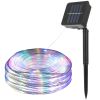Solar-Fairy Lights 39.37FT With 100 LED 8 Lighting Modes Waterproof For Gardens