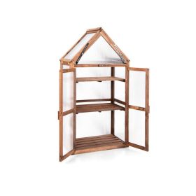 Mini Wooden Greenhouse For Plants