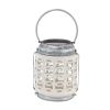 White Coastal Ceramic Lantern 8" Wide x 10" High Single Unit
