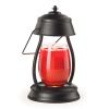 Candle Warmers Etc. Black Hurricane Lantern For Warming Candles