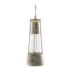 DecMode Brown Metal Rustic Lantern (9"W x 23"H)