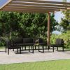 6 Piece Aluminum Patio Lounge Set With Cushions