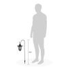Solar-Powered Hanging Lanterns - 26'' Garden & Patio Lights With Hooks Set Of 2
