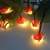 Solar Ladybug String (20 LEDs) - Lights For Garden Indoor & Outdoor Use