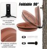 Set Of Two Pack Outdoor Hanging Bird Feeder