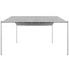 Garden Gazebo Steel 157.5"x157.5"x102.4" Anthracite