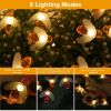 Solar 30 LED Honeybee Fairy 8 Lighting Patterns – Waterproof For Decor