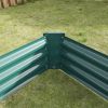Metal Raised Garden Bed (7.6 x 3.7 x 0.98 Ft)
