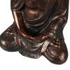 16.1-inch Zen Buddha Statue For Indoor/Outdoor Decor