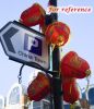 Orange Chinese Traditional Tassels Hanging Outdoor Lamp