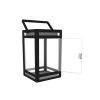 Techko Solar Mobile Lantern - Choose Amber Or White Light (Transparent Panel)