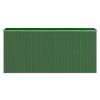 Green Galvanized Steel Outdoor Garden Shed