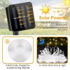 Solar-Fairy Lights 39.37FT With 100 LED 8 Lighting Modes Waterproof For Gardens