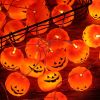 Halloween Pumpkin LED String Lights For Indoor & Outdoor Decoration