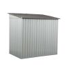 4 x 6 Ft Outdoor Storage Shed With Lockable Sliding Doors & Vents