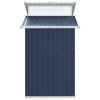 Anthracite Garden Storage 106.3"x 51.2"x 82.1" Made From Galvanized Metal