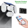Solar-Powered Motion-Activated Outdoor Weather-Resistant Garden Light/Lamp