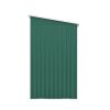 4.2' x 9.1'Ft Outdoor Storage Green Shed