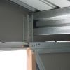 7' x 4' Outdoor Garden Shed With Foundation 4 Vents & Sliding Doors
