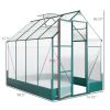 Walk-in Polycarbonate Outdoor Backyard Greenhouse