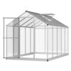 10' Long x 6' Wide Walk-In Polycarbonate Greenhouse
