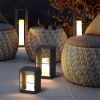 Solar-powered Waterproof LED Path Lights For Gardens With Minimalist Design