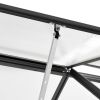 Anthracite-Colored Aluminum Greenhouse Covering 5.89 Square Meters