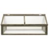 Greenhouse 44.8"x 31.4"x 19.6" Firwood