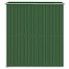 Garden Shed Green 75.6"x 75.2"x 87.8" Galvanized Steel