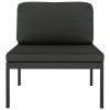 6 Piece Aluminum Patio Lounge Set With Cushions