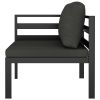 6 Piece Aluminum Patio Lounge Set With Cushions