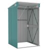 Wall-Mounted Garden Shed Green 46.5"x39.4"x70.1" Galvanized Steel
