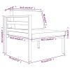 6 Piece Aluminum Patio Lounge Set With Cushions
