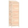 Garden Shed 21.7"x 20.5"x 68.7" Solid Fir Wood