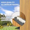 12x20ft Hardtop Galvanized Steel Gable Roof Outdoor Gazebo