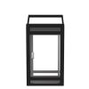 Techko Solar Mobile Lantern - Choose Amber Or White Light (Transparent Panel)