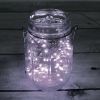 2-Pack 100-LED Beads 32.8-Foot Copper Wire String Lights