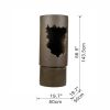 Cement Outdoor Garden Water Fountain With Light