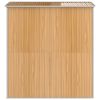Light Brown Garden Shed 75.6"x 75.2"x 87.8" Made From Galvanized Steel