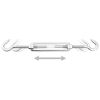 12 Piece Sunshade Sail Accessory Set Stainless Steel
