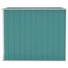 Wall-Mounted Garden Shed Green 46.5"x 76.4"x 70.1" Steel