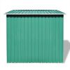 Garden Shed Green Metal 74.8"x 48.8"x 71.3"