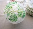 16" Bamboo Pattern Hanging Paper Lantern (Chinese/Japanese Style)