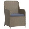 9 Piece Patio Dining Set With Removable Cushions